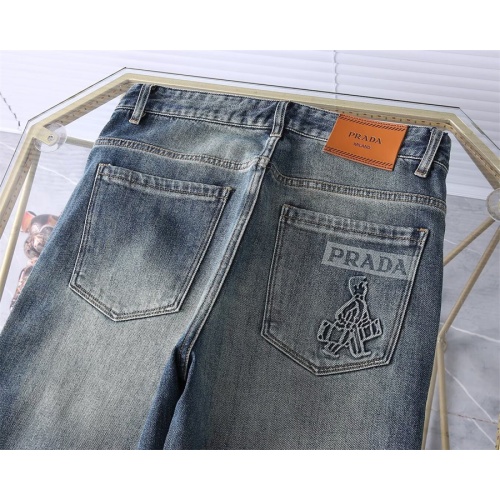 Replica Prada Jeans For Men #1241720 $45.00 USD for Wholesale