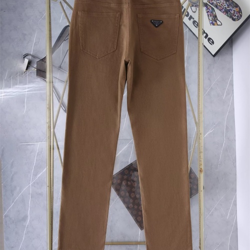 Replica Prada Jeans For Men #1241724 $45.00 USD for Wholesale