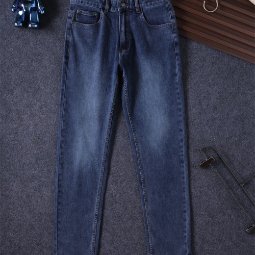 Replica Prada Jeans For Men #1241734 $45.00 USD for Wholesale