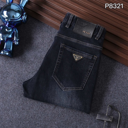 Prada Jeans For Men #1241735 $45.00 USD, Wholesale Replica Prada Jeans