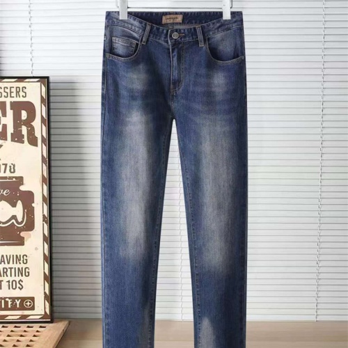 Replica Burberry Jeans For Men #1241742 $45.00 USD for Wholesale