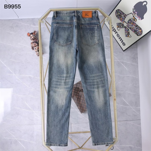 Replica Burberry Jeans For Men #1241744 $45.00 USD for Wholesale