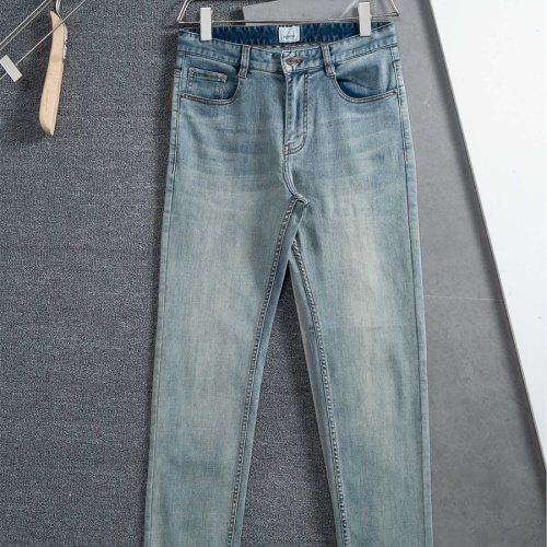 Replica Burberry Jeans For Men #1241745 $45.00 USD for Wholesale