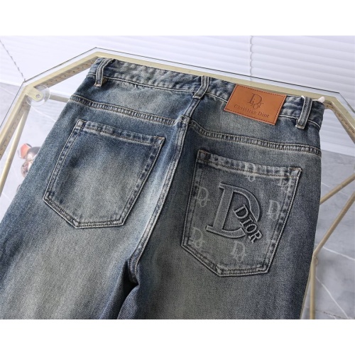 Replica Christian Dior Jeans For Men #1241844 $45.00 USD for Wholesale