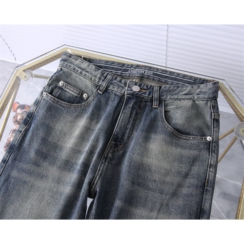 Replica Christian Dior Jeans For Men #1241844 $45.00 USD for Wholesale