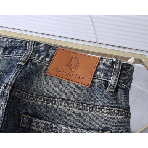 Replica Christian Dior Jeans For Men #1241844 $45.00 USD for Wholesale