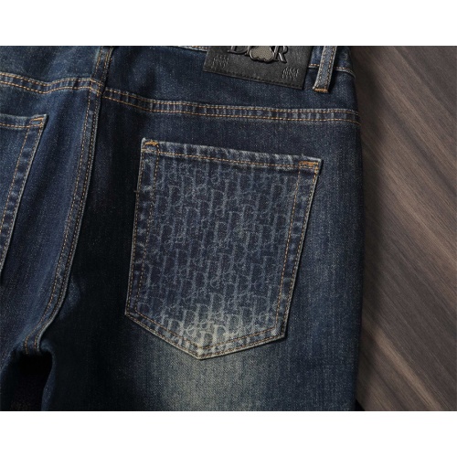 Replica Christian Dior Jeans For Men #1241846 $45.00 USD for Wholesale