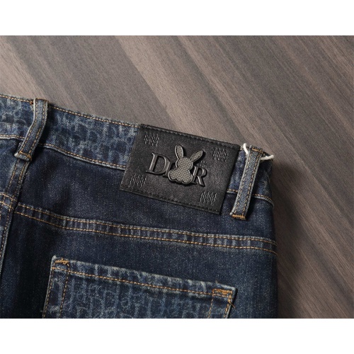 Replica Christian Dior Jeans For Men #1241846 $45.00 USD for Wholesale