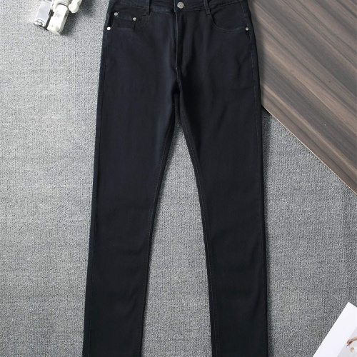 Replica Christian Dior Jeans For Men #1241847 $45.00 USD for Wholesale