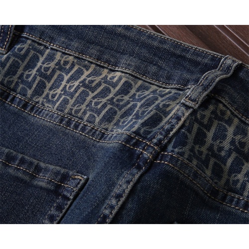 Replica Christian Dior Jeans For Men #1241848 $45.00 USD for Wholesale