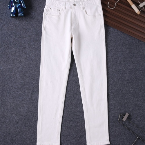 Replica Christian Dior Jeans For Men #1241849 $45.00 USD for Wholesale