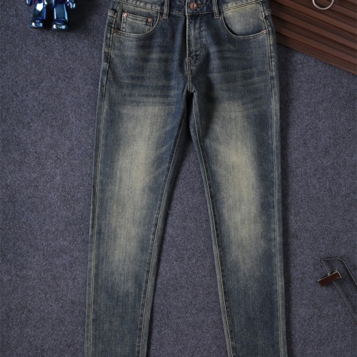 Replica Armani Jeans For Men #1241850 $45.00 USD for Wholesale