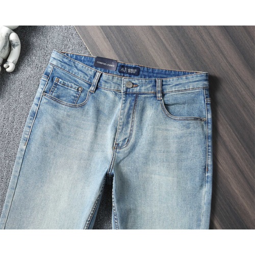 Replica Armani Jeans For Men #1241854 $45.00 USD for Wholesale