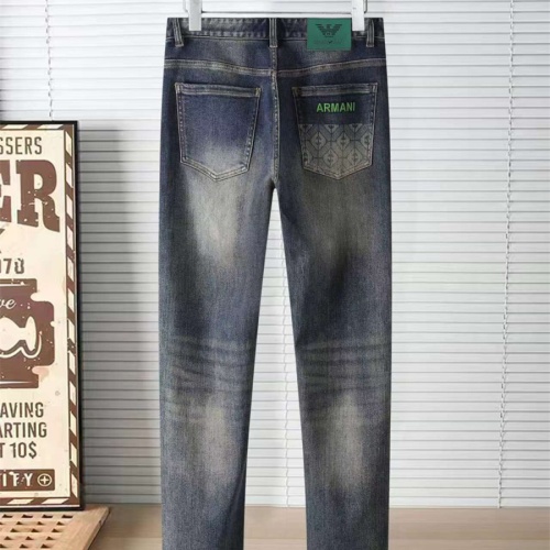 Replica Armani Jeans For Men #1241856 $45.00 USD for Wholesale