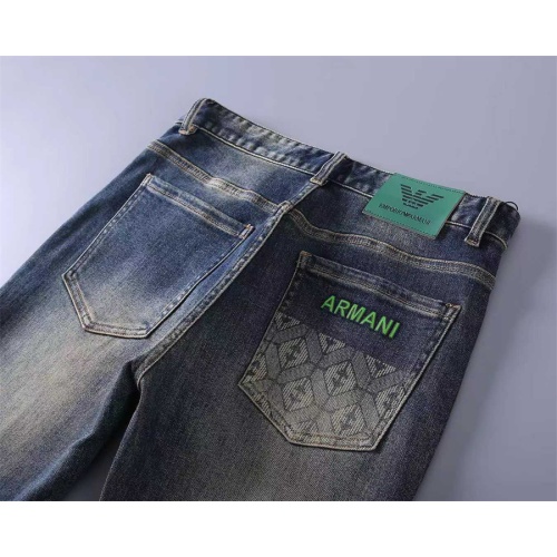 Replica Armani Jeans For Men #1241856 $45.00 USD for Wholesale