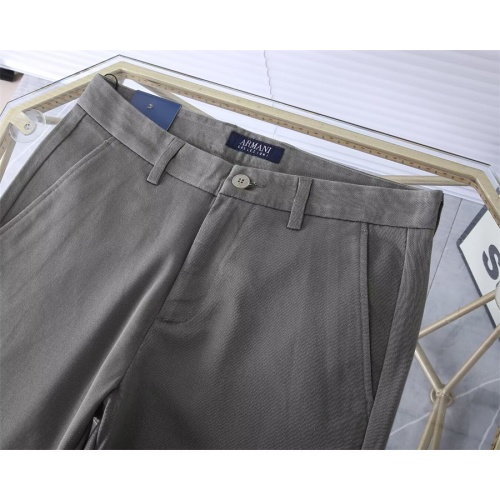 Replica Armani Pants For Men #1241859 $45.00 USD for Wholesale