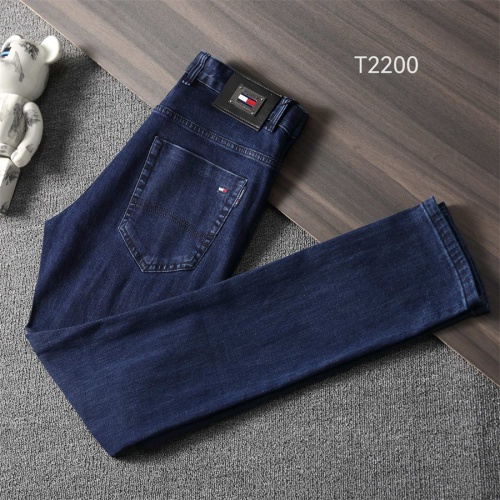 Replica Tommy Hilfiger TH Jeans For Men #1241862 $45.00 USD for Wholesale