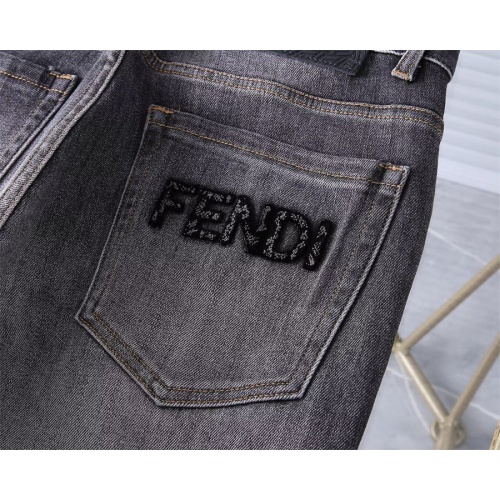 Replica Fendi Jeans For Men #1241882 $45.00 USD for Wholesale