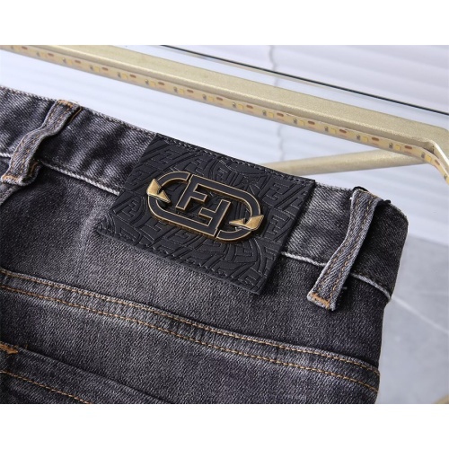 Replica Fendi Jeans For Men #1241882 $45.00 USD for Wholesale