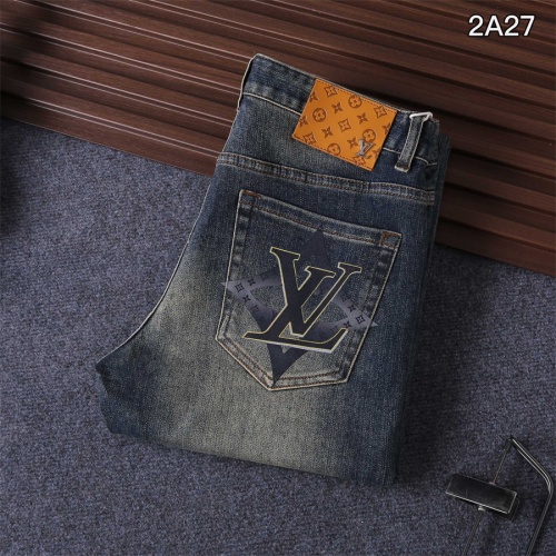 Louis Vuitton LV Jeans For Men #1241883 $45.00 USD, Wholesale Replica Louis Vuitton LV Jeans