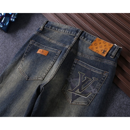 Replica Louis Vuitton LV Jeans For Men #1241883 $45.00 USD for Wholesale