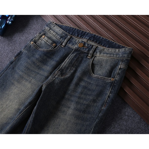 Replica Louis Vuitton LV Jeans For Men #1241883 $45.00 USD for Wholesale