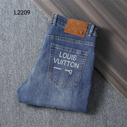 Louis Vuitton LV Jeans For Men #1241884 $45.00 USD, Wholesale Replica Louis Vuitton LV Jeans