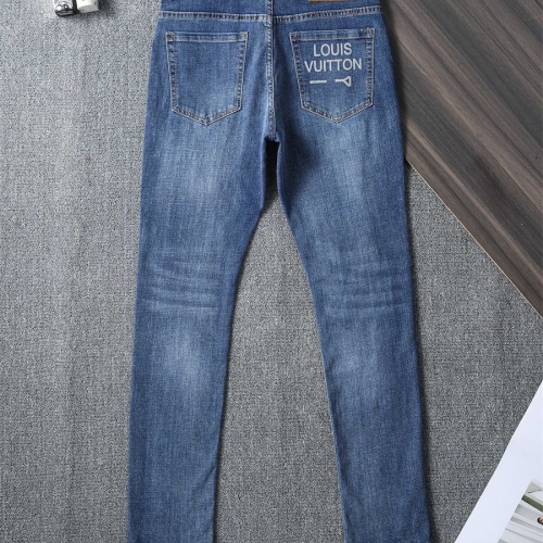 Replica Louis Vuitton LV Jeans For Men #1241884 $45.00 USD for Wholesale