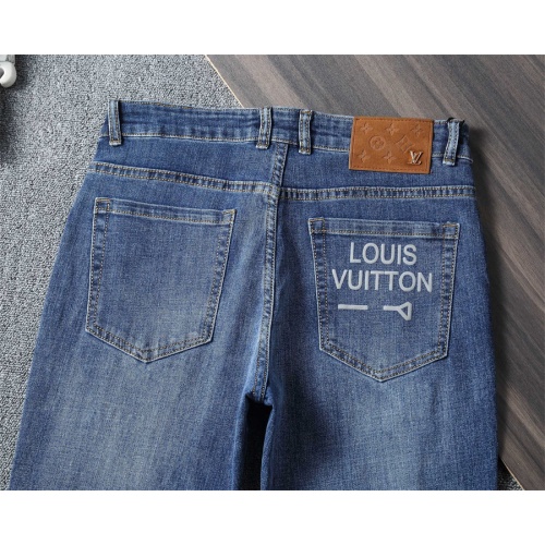 Replica Louis Vuitton LV Jeans For Men #1241884 $45.00 USD for Wholesale