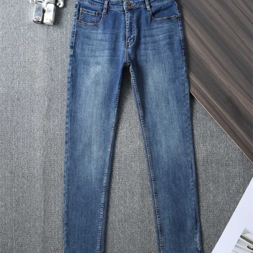 Replica Louis Vuitton LV Jeans For Men #1241885 $45.00 USD for Wholesale