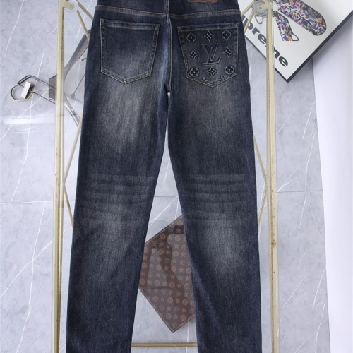 Replica Louis Vuitton LV Jeans For Men #1241886 $45.00 USD for Wholesale