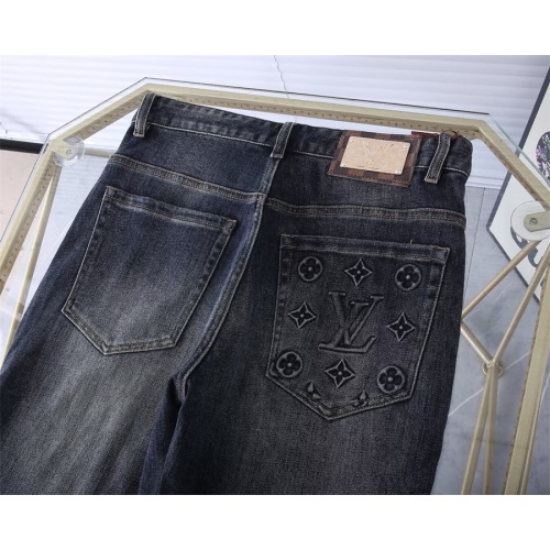 Replica Louis Vuitton LV Jeans For Men #1241886 $45.00 USD for Wholesale