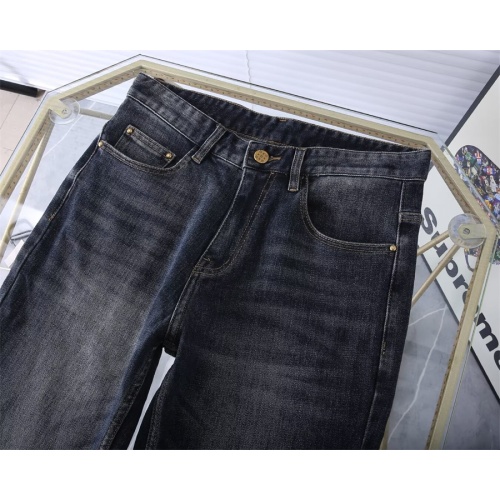 Replica Louis Vuitton LV Jeans For Men #1241886 $45.00 USD for Wholesale