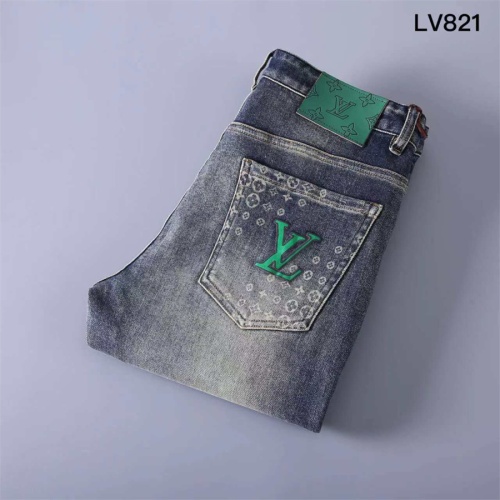 Louis Vuitton LV Jeans For Men #1241887 $45.00 USD, Wholesale Replica Louis Vuitton LV Jeans