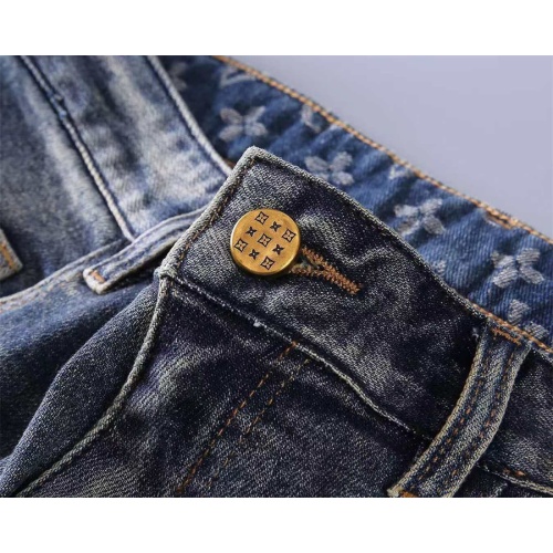 Replica Louis Vuitton LV Jeans For Men #1241887 $45.00 USD for Wholesale