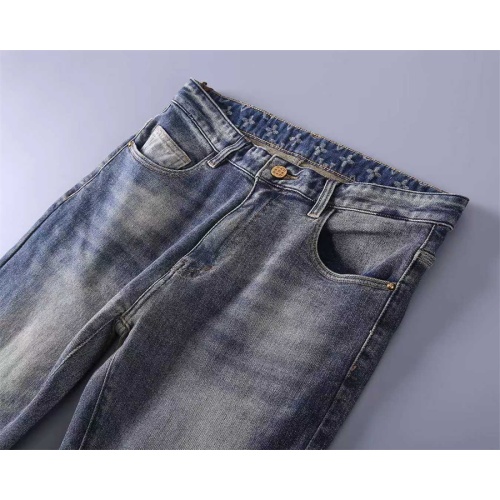 Replica Louis Vuitton LV Jeans For Men #1241887 $45.00 USD for Wholesale