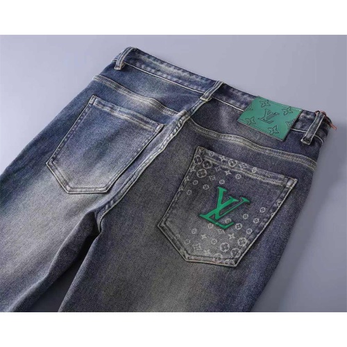 Replica Louis Vuitton LV Jeans For Men #1241887 $45.00 USD for Wholesale