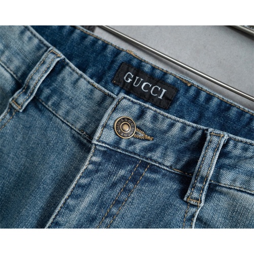 Replica Gucci Jeans For Men #1241892 $45.00 USD for Wholesale