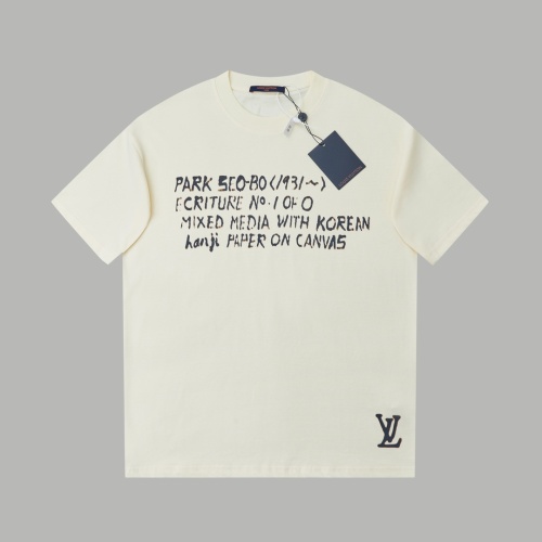 Louis Vuitton LV T-Shirts Short Sleeved For Unisex #1241900 $45.00 USD, Wholesale Replica Louis Vuitton LV T-Shirts