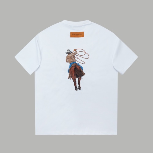 Replica Louis Vuitton LV T-Shirts Short Sleeved For Unisex #1241917 $52.00 USD for Wholesale