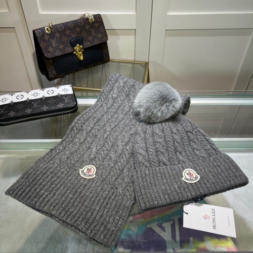 Moncler Caps #1242049 $52.00 USD, Wholesale Replica Moncler Hat and Scarf and Glove Set