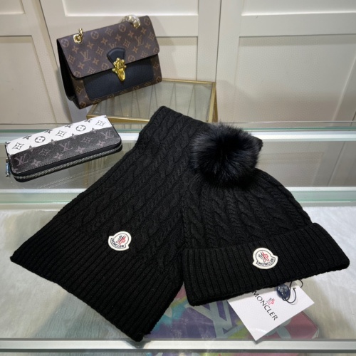 Moncler Caps #1242050 $52.00 USD, Wholesale Replica Moncler Hat and Scarf and Glove Set