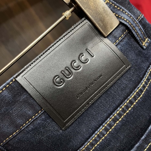 Replica Gucci Jeans For Men #1242053 $88.00 USD for Wholesale