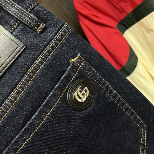 Replica Gucci Jeans For Men #1242053 $88.00 USD for Wholesale