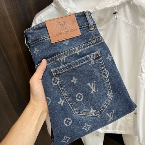 Louis Vuitton LV Jeans For Men #1242055 $92.00 USD, Wholesale Replica Louis Vuitton LV Jeans