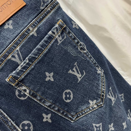 Replica Louis Vuitton LV Jeans For Men #1242055 $92.00 USD for Wholesale