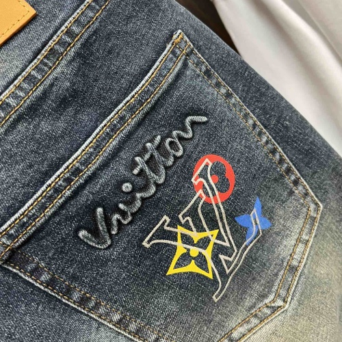 Replica Louis Vuitton LV Jeans For Men #1242057 $72.00 USD for Wholesale