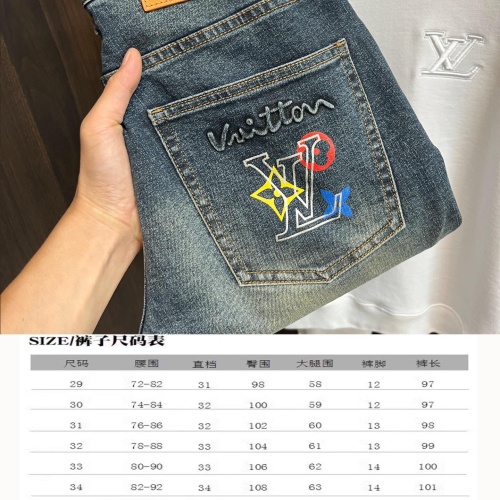 Replica Louis Vuitton LV Jeans For Men #1242057 $72.00 USD for Wholesale