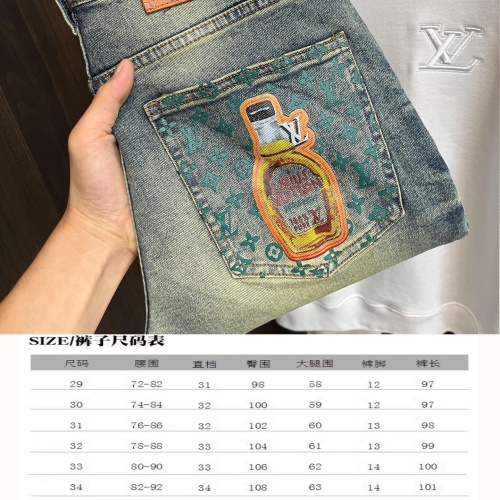 Replica Louis Vuitton LV Jeans For Men #1242059 $72.00 USD for Wholesale