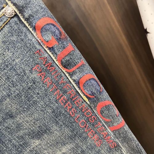 Replica Gucci Jeans For Men #1242063 $72.00 USD for Wholesale